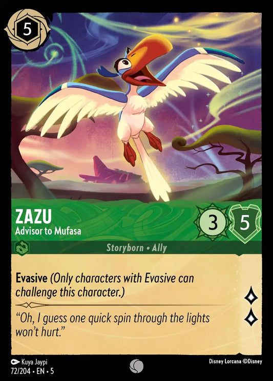 Zazu - Advisor to Mufasa [005-072]