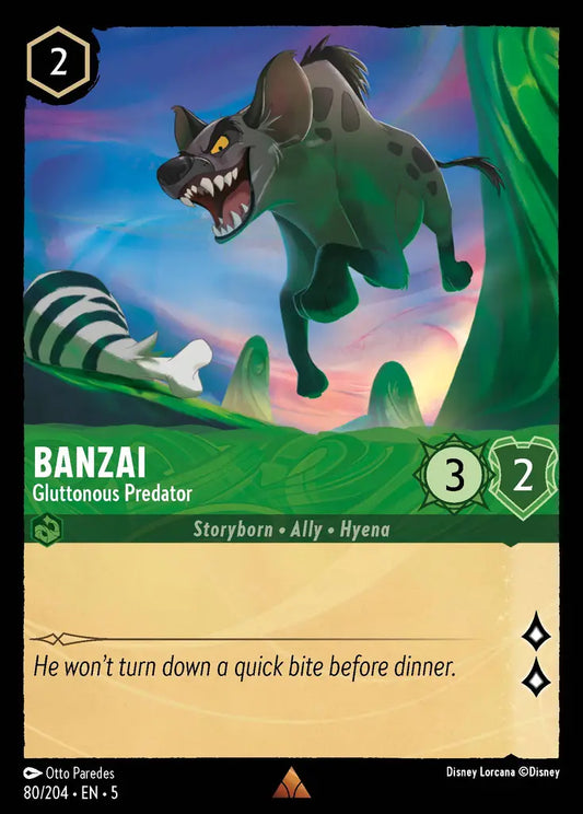 Banzai - Gluttonous Predator [005-080]