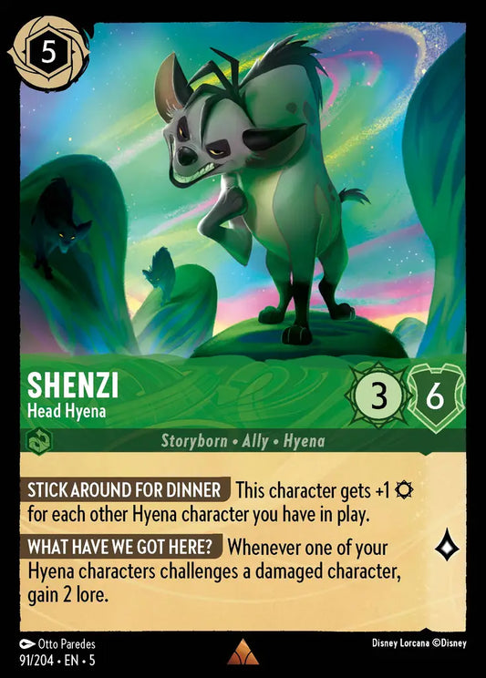 Shenzi - Head Hyena [005-091]