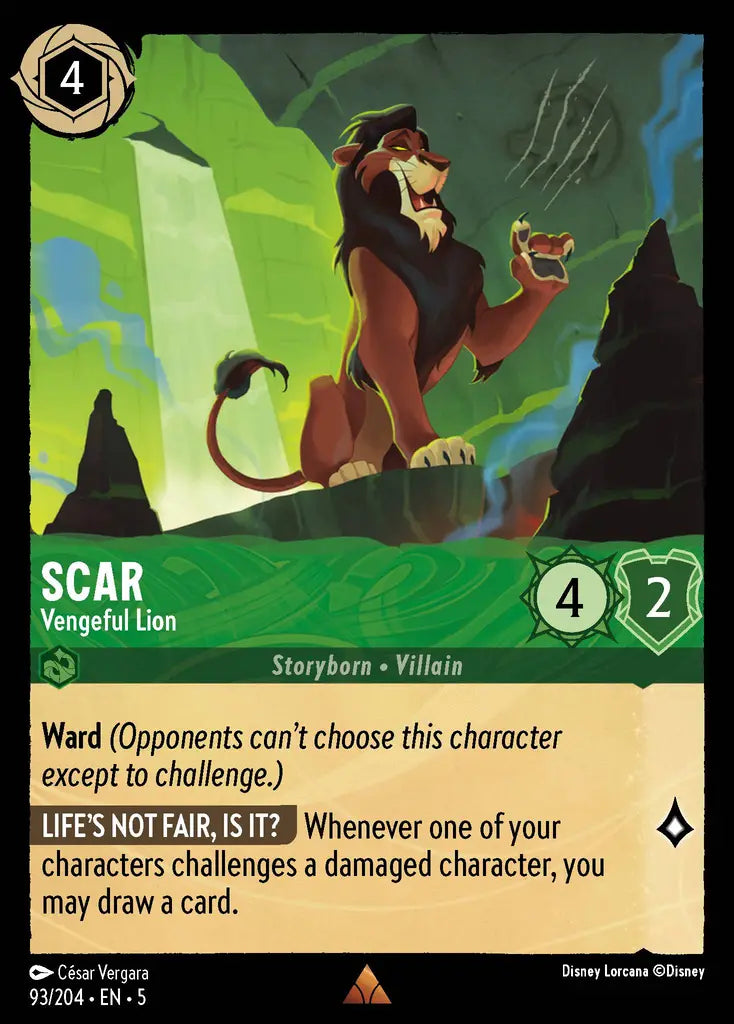 Scar - Vengeful Lion [005-093]