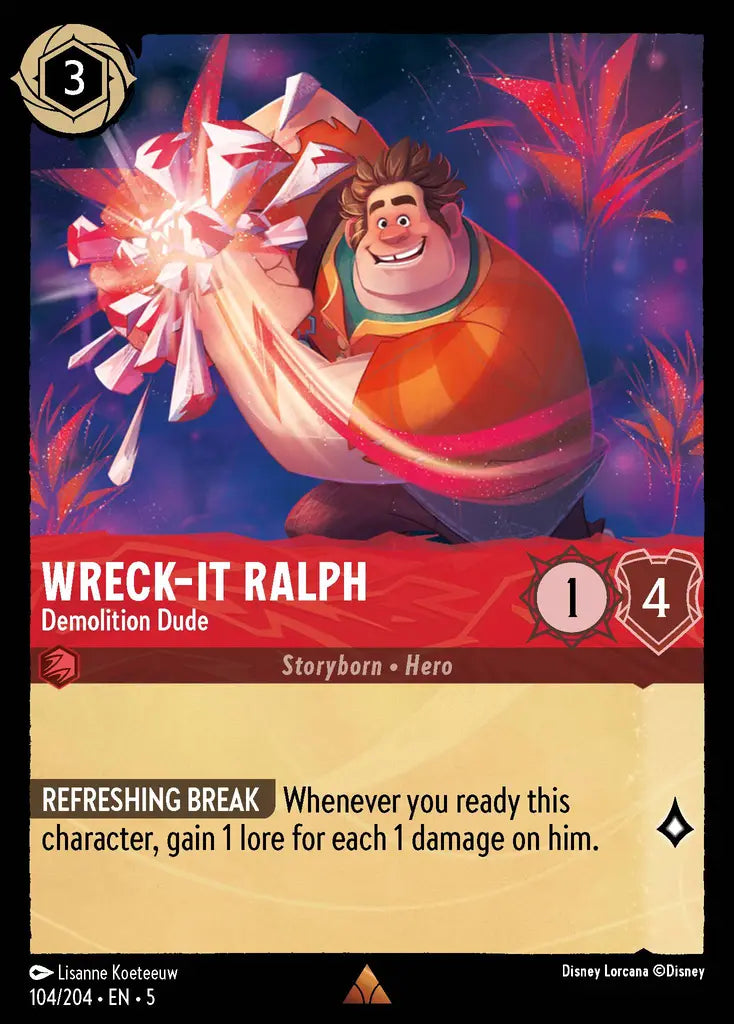 Wreck-It Ralph - Demolition Dude [005-104]