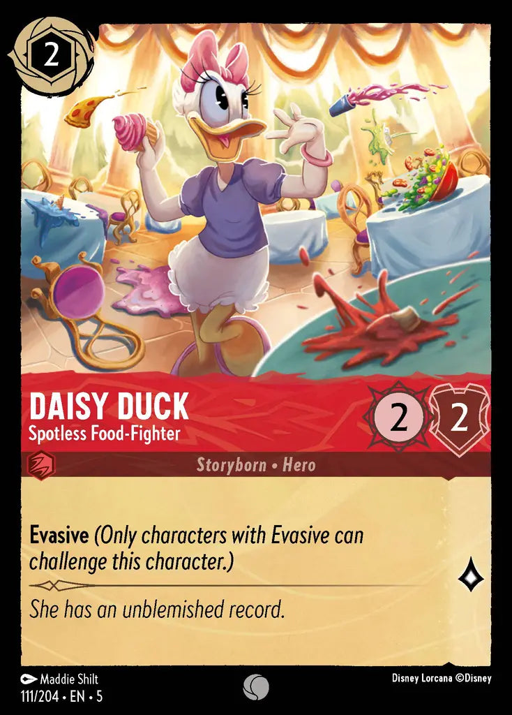 Daisy Duck - Spotless Food-Fighter [005-111]