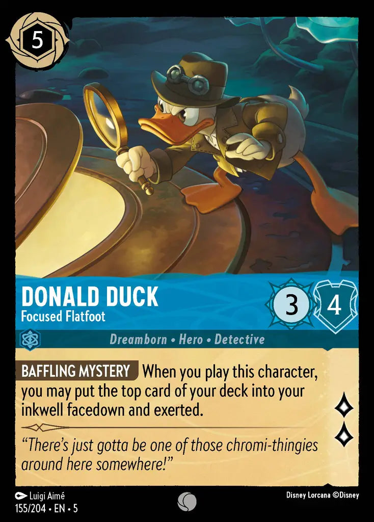 Donald Duck - Focused Flatfoot [005-155]