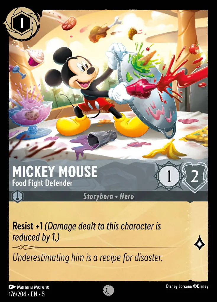 Mickey Mouse - Food Fight Defender [005-176]