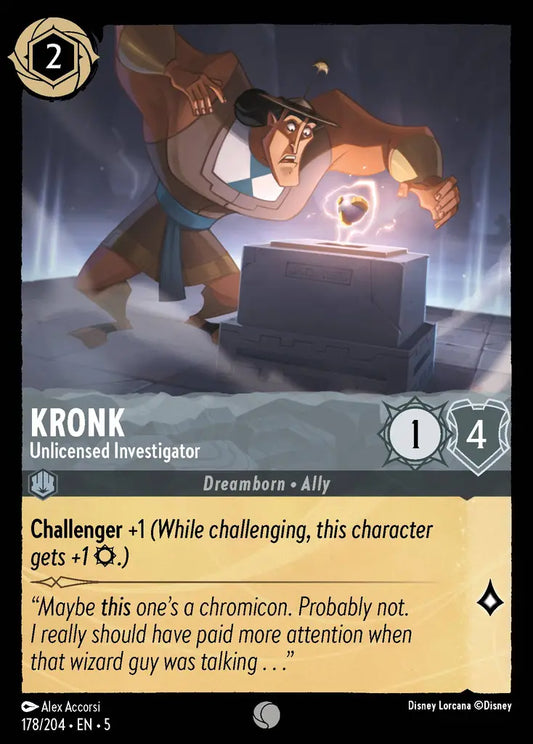 Kronk - Unlicensed Investigator [005-178]