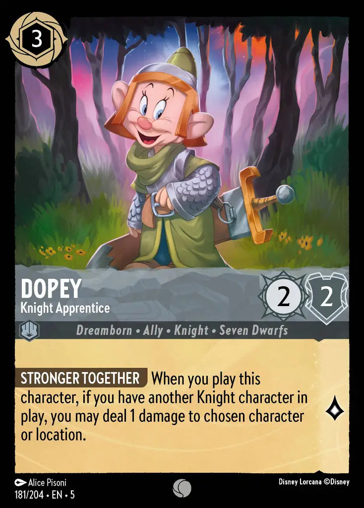 Dopey - Knight Apprentice [005-181]