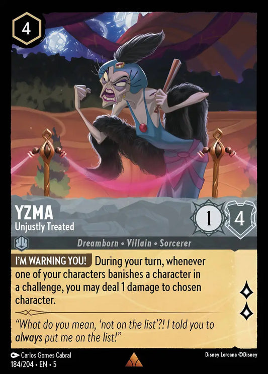 Yzma - Unjustly Treated [005-184]