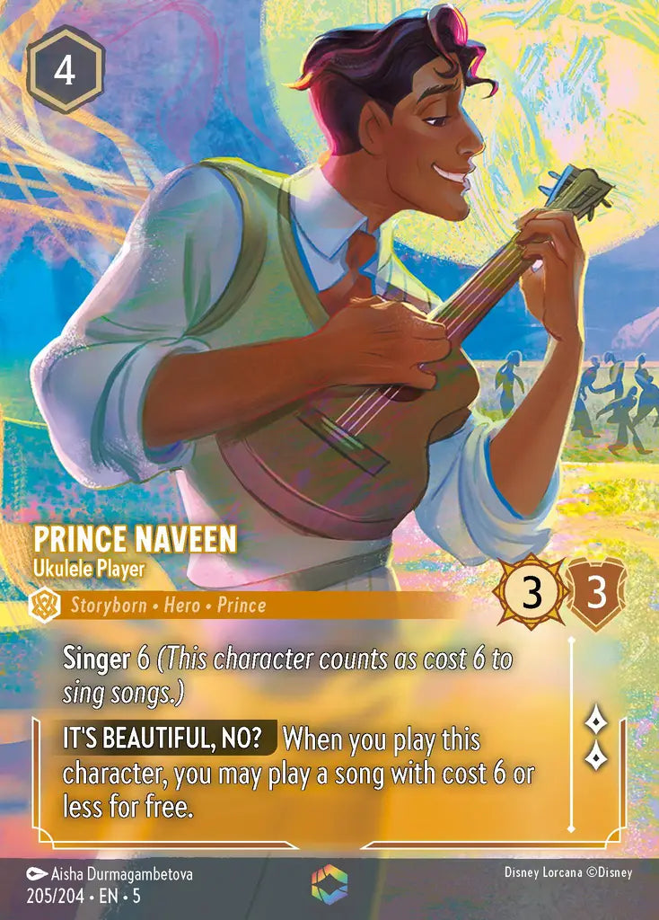 Prince Naveen - Ukulele Player - Enchated [005-205]