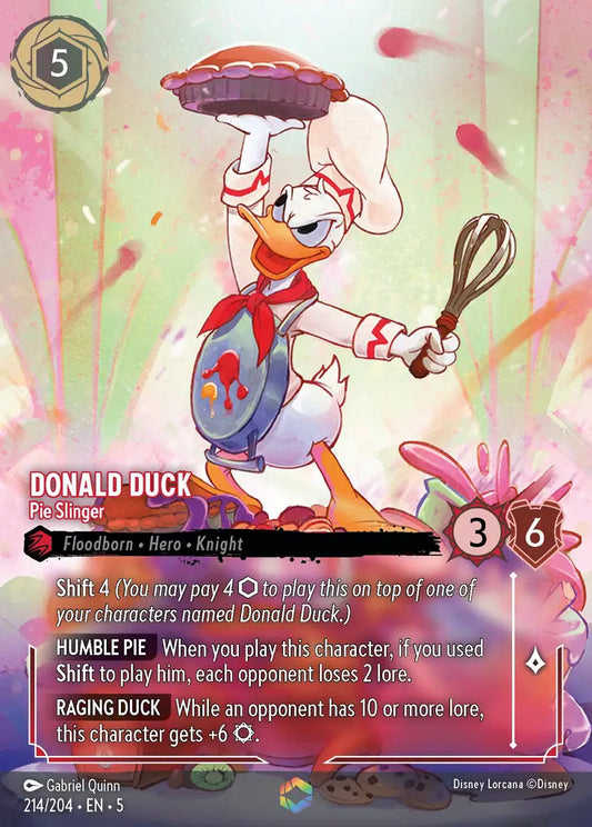 Donald Duck - Pie Slinger - Enchated [005-214]