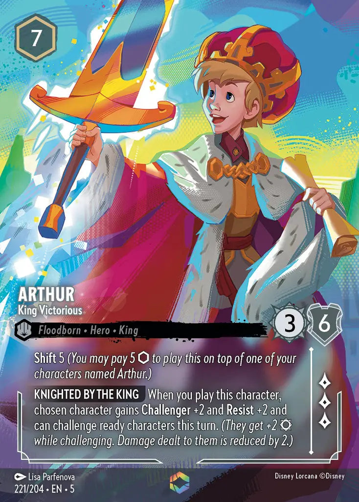 Arthur - King Victorious - Enchated [005-221]