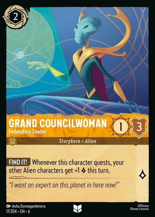 Grand Councilwoman – Federation Leader [006-017]