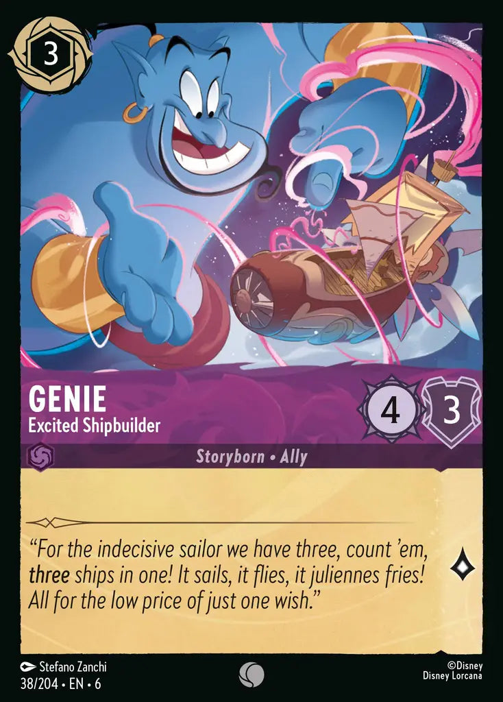 Genie - Excited Shipbuilder [006-038]