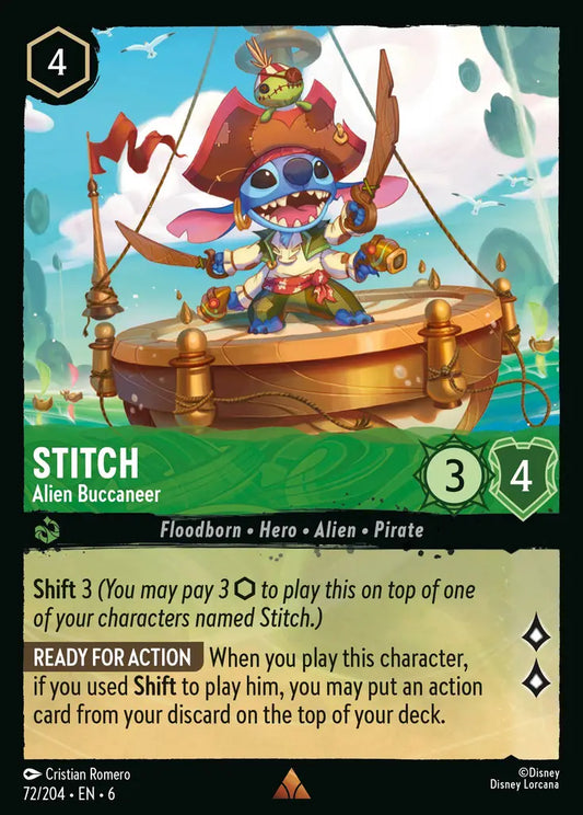 Stitch - Alien Buccaneer [006-072]
