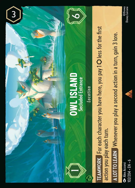 Owl Island - Secluded Entrance [006-102]