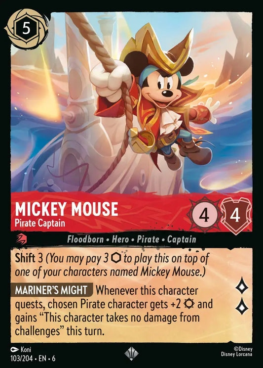 Mickey Mouse - Pirate Captain [006-103]