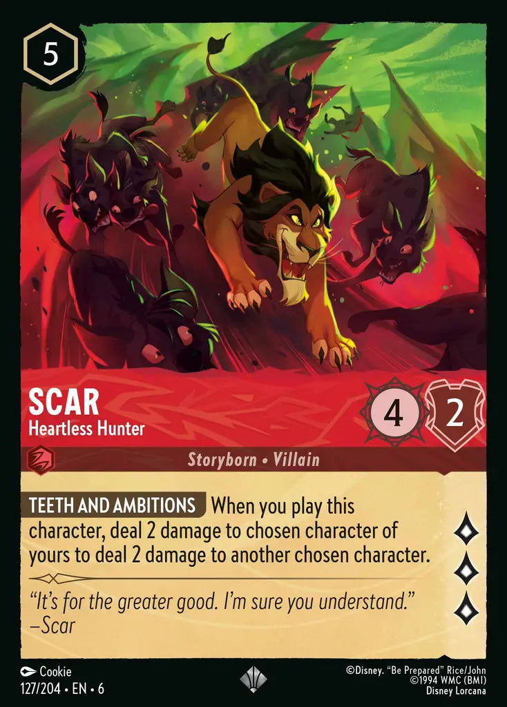 Scar - Heartless Hunter [006-127]