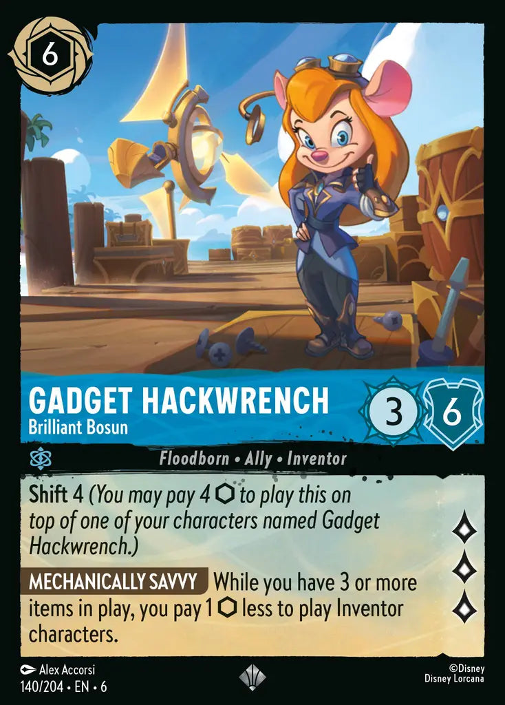 Gadget Hackwrench - Brilliant Bosun [006-140]