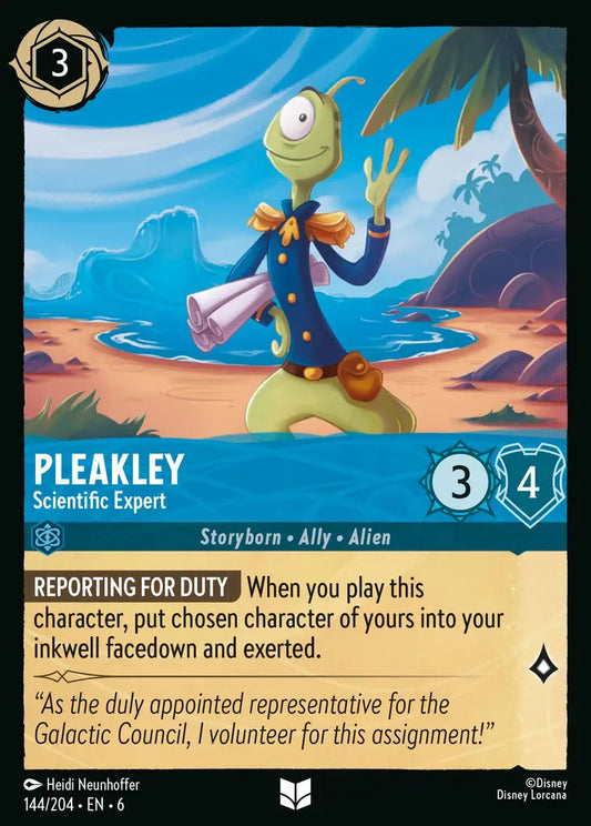 Pleakley - Scientific Expert [006-144]
