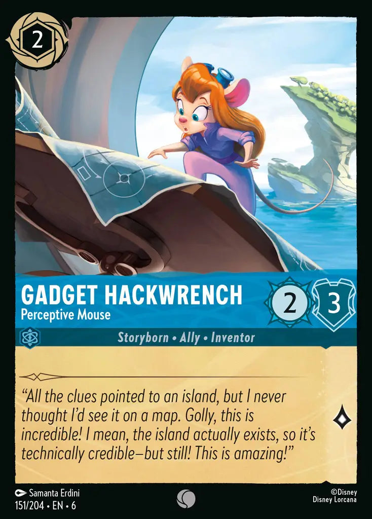 Gadget Hackwrench - Perceptive Mouse [006-151]