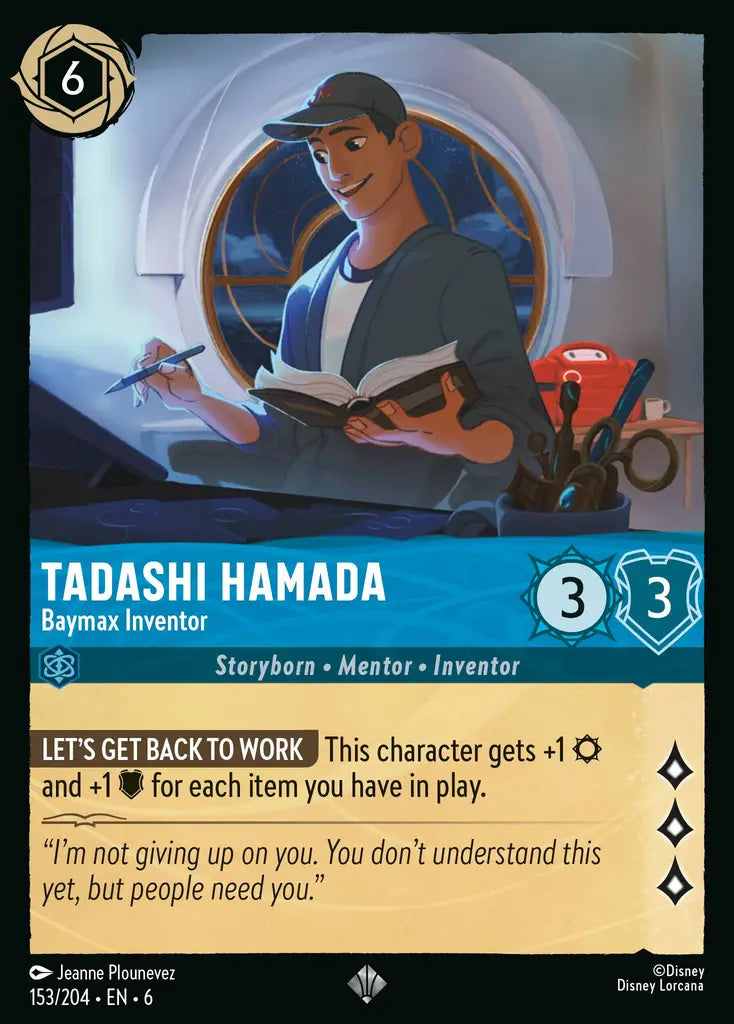 Tadashi Hamada - Baymax Inventor [006-153]