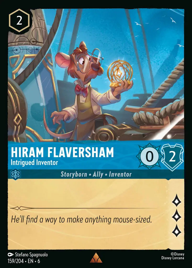 Hiram Flaversham - Intrigued Inventor [006-159]