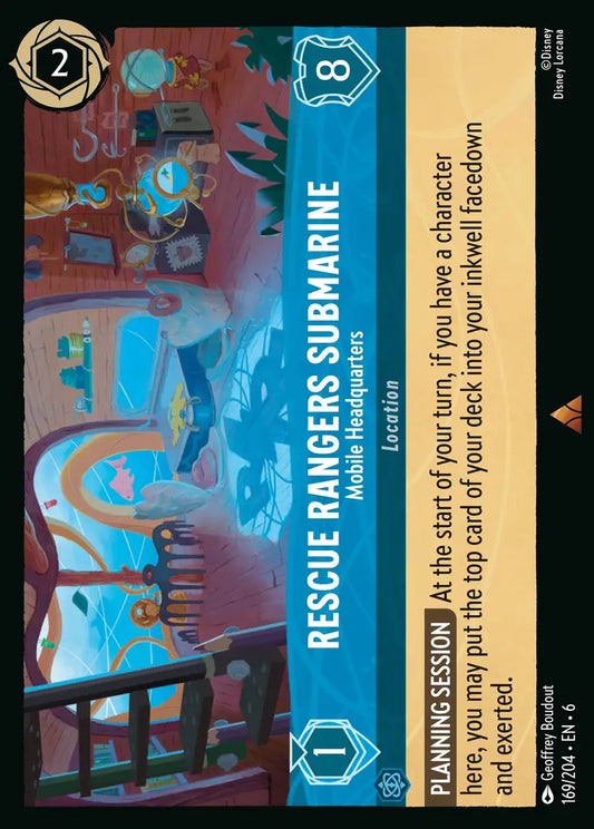 Rescue Rangers Submarine - Mobile Headquarters [006-169]