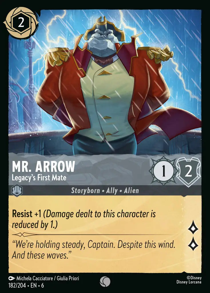Mr. Arrow - Legacy's First Mate [006-182]