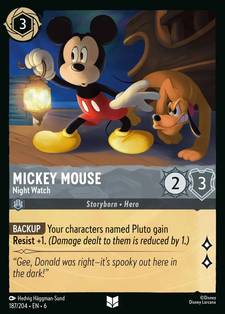 Mickey Mouse - Night Watch [006-187]