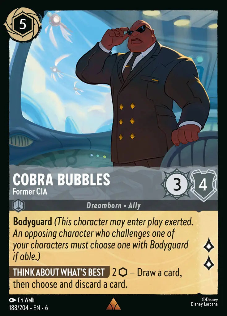 Cobra Bubbles - Former CIA [006-188]