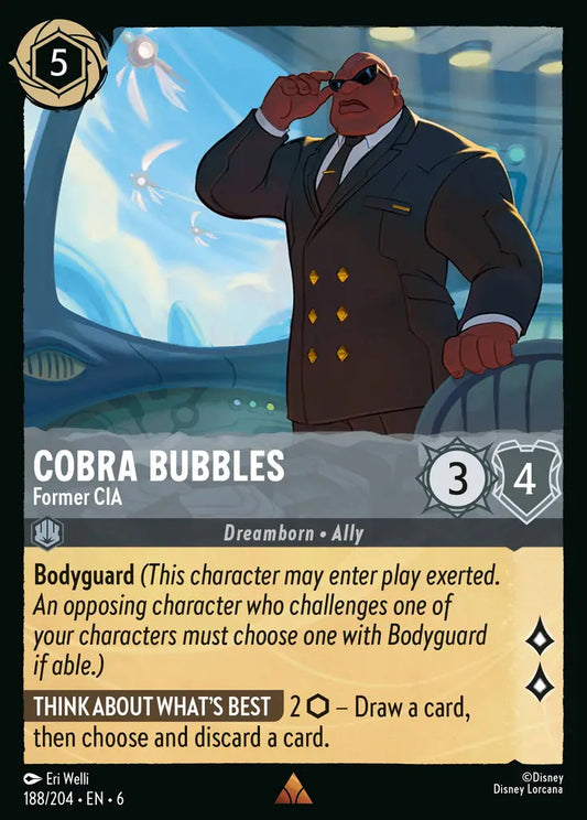 Cobra Bubbles - Former CIA [006-188]