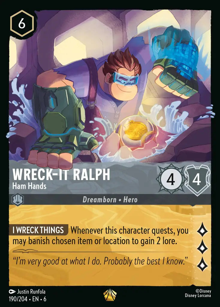 Wreck-It Ralph - Ham Hands [006-190]
