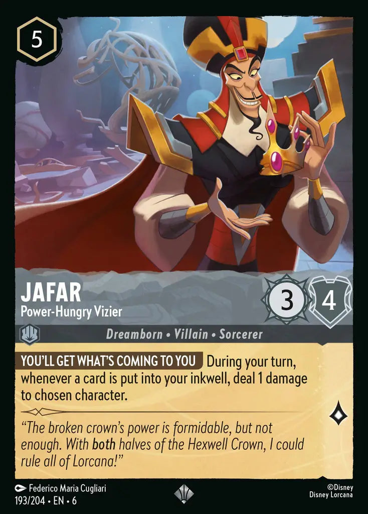 Jafar - Power-Hungry Vizier [006-193]