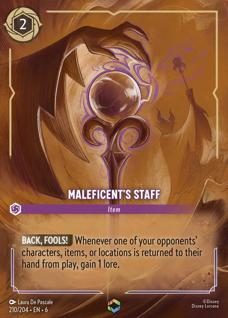 Maleficent's Staff - Enchanted [006-210]