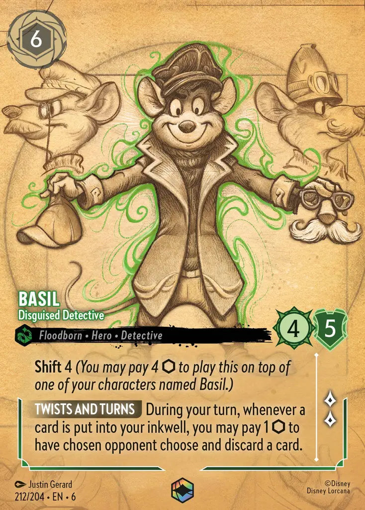 Basil - Disguised Detective - Enchanted [006-212]