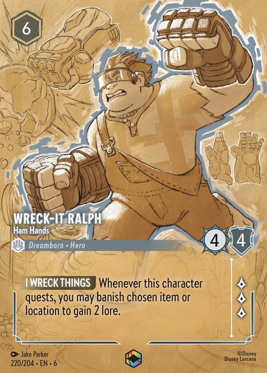 Wreck-It Ralph - Ham Hands - Enchanted [006-220]