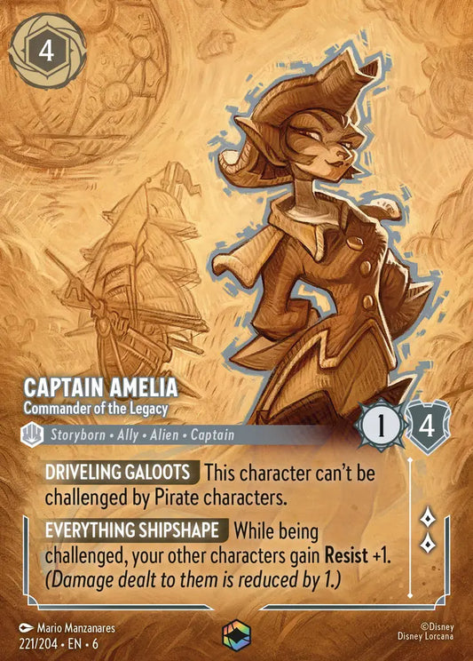 Captain Amelia - Commander of the Legacy - Enchanted [006-221]