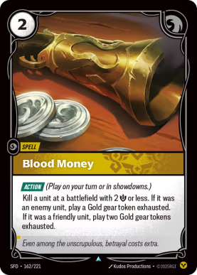 Blood Money [SFD-162] [U]