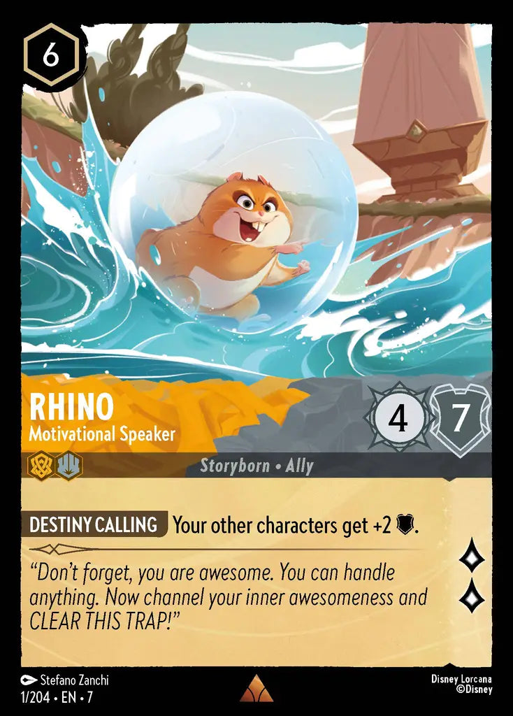 Rhino – Motivational Speaker [007-001]