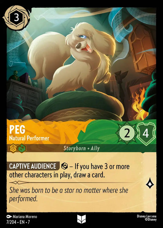 Peg – Natural Performer [007-007]