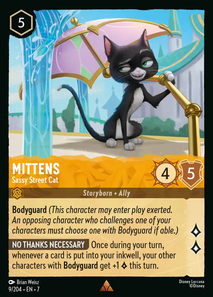 Mittens – Sassy Street Cat [007-009]