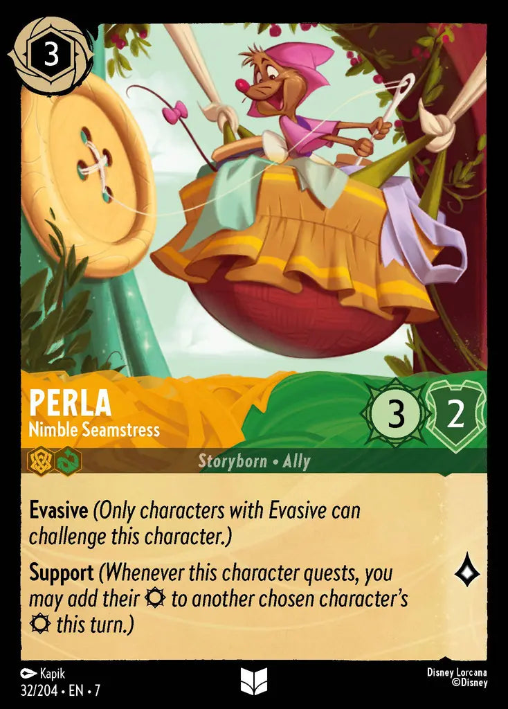 Perla - Nimble Seamstress [007-032]