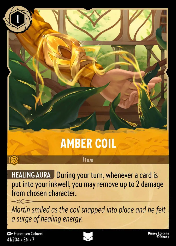 Amber Coil [007-041]