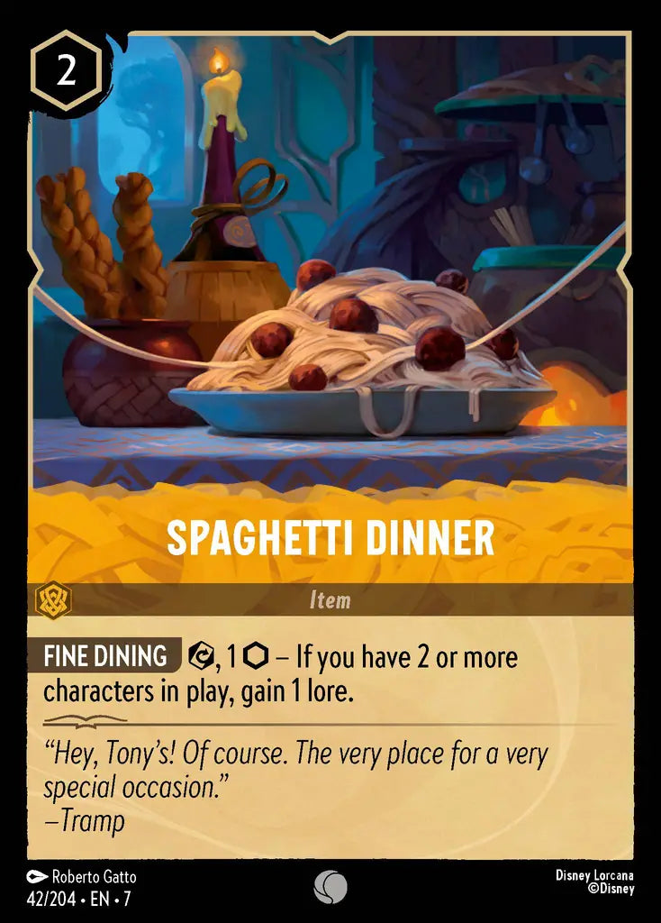 Spaghetti Dinner [007-042]