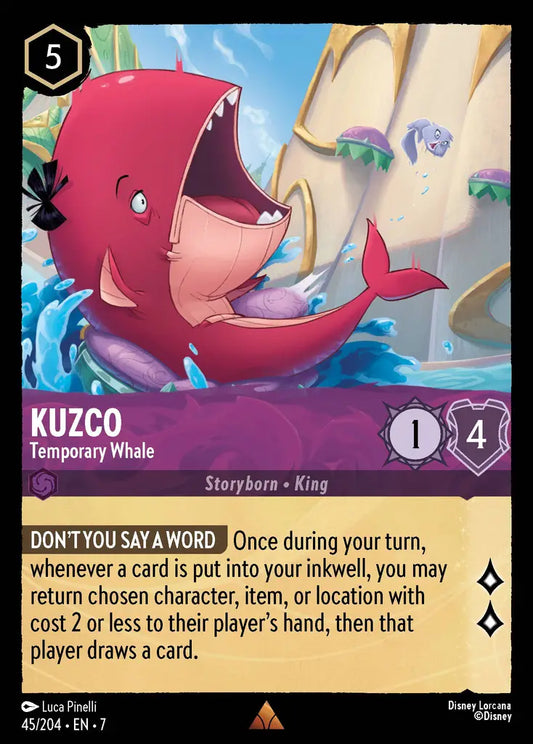 Kuzco - Temporary Whale [007-045]