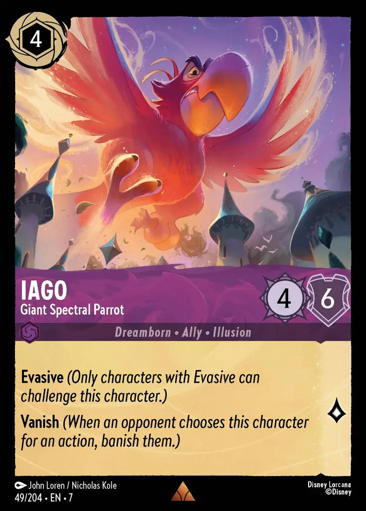 Iago - Giant Spectral Parrot [007-049]