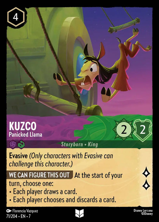 Kuzco - Panicked Llama [007-071]