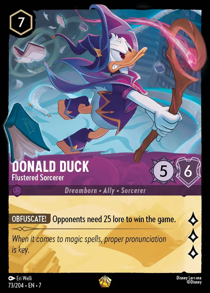 Donald Duck - Flustered Sorcerer [007-073]