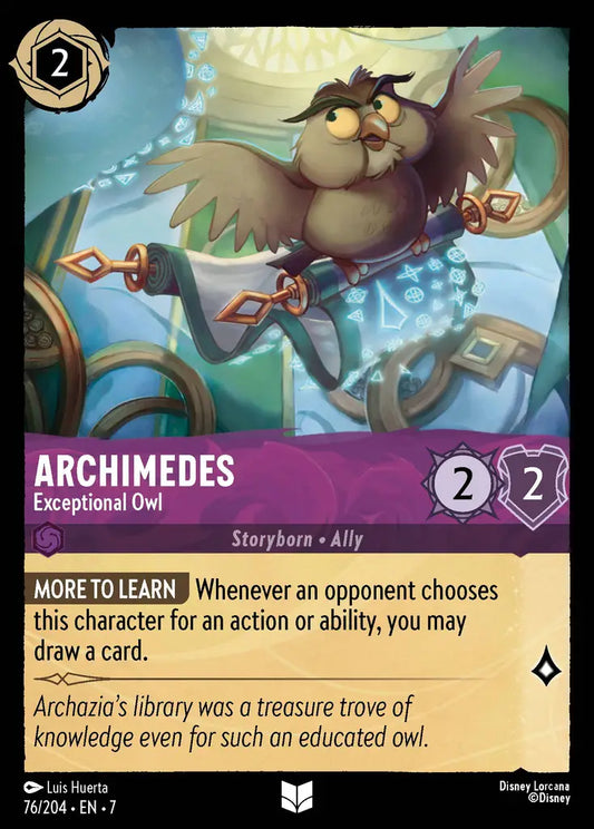Archimedes - Exceptional Owl [007-076]