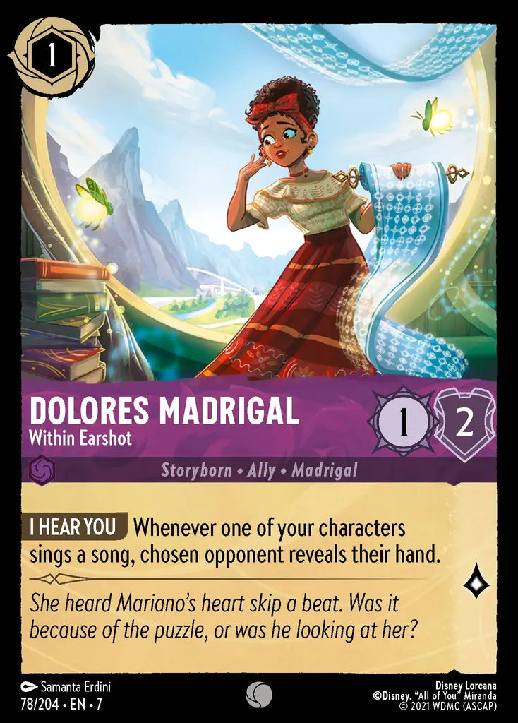 Dolores Madrigal - Within Earshot [007-078]
