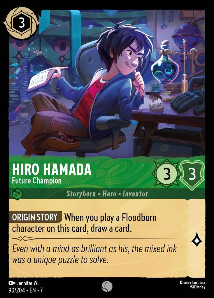 Hiro Hamada - Future Champion [007-090]